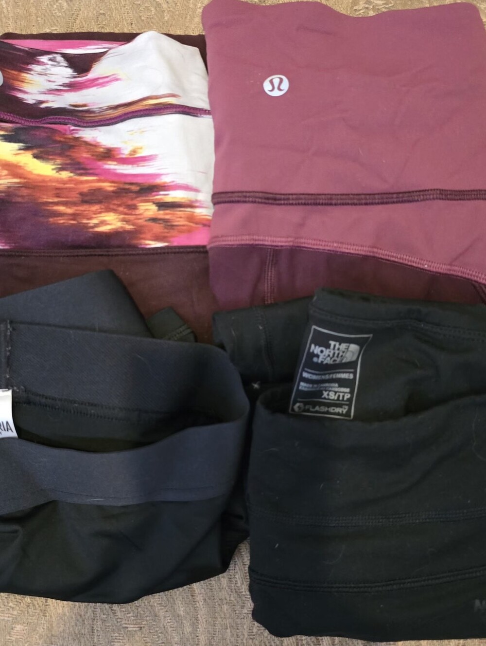 Lululemon Athletica, North Face, VS - Leggings, Shorts